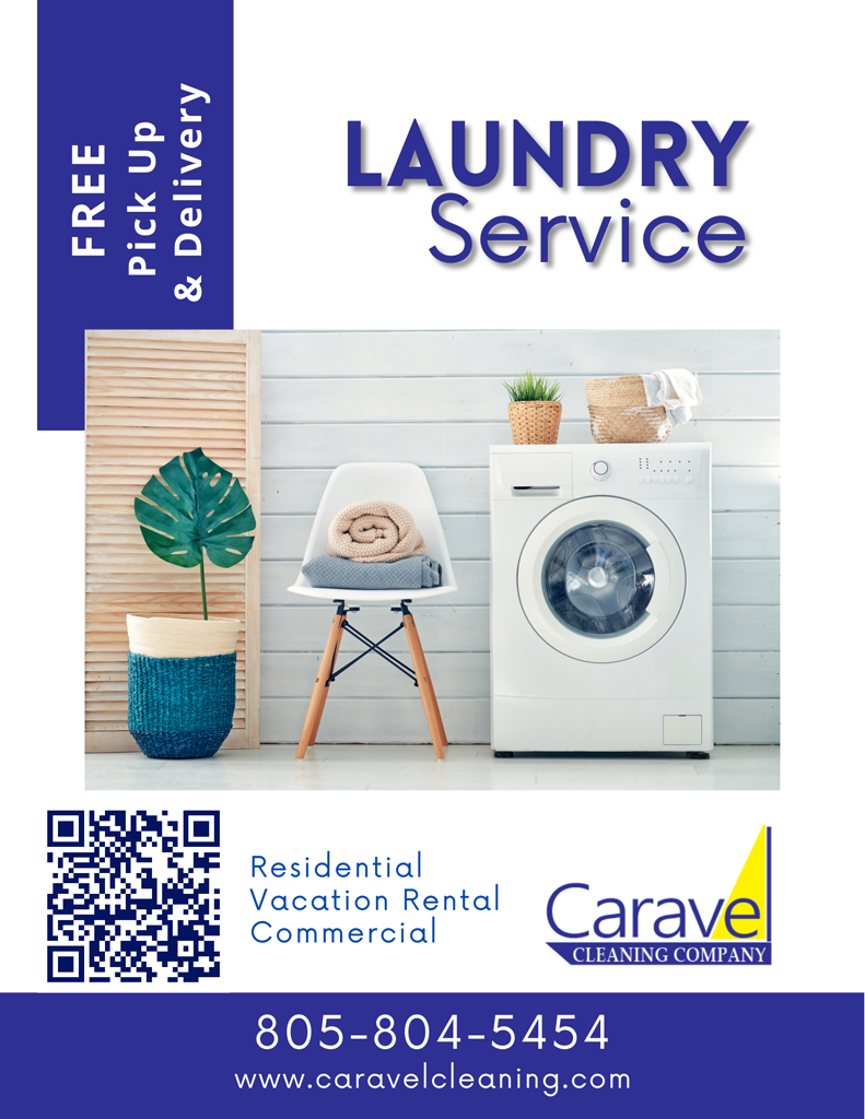 Laundry in Ventura County - Free pick-up and delivery